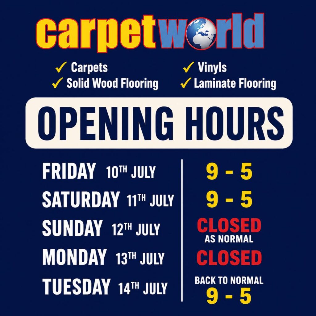 Instagram post from carpetworldni. This post is in position 1.